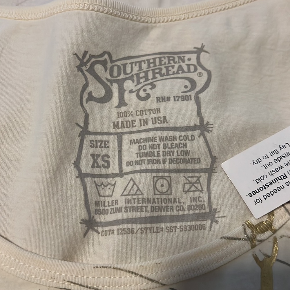 Southern Thread T-shirt fitted - Picture 3 of 4